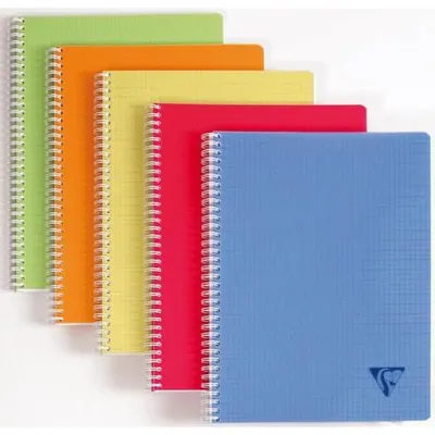 Produktbild von Clairefontaine Collegeblock A4 Linicol kar m Farb 80Bl