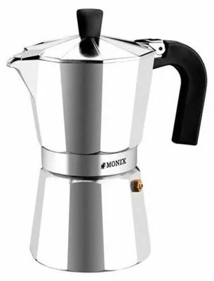 Productafbeelding van Italiaanse espressokoker, aluminium, voor 9 kopjes