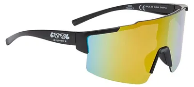 Zdjęcie produktu dla Okulary Cool Speed, czarne z lustrzanymi szkłami, rozmiar uniwersalny