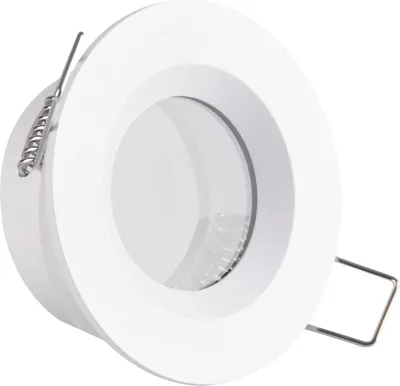Zdjęcie produktu dla Oprawa podtynkowa biała matowa IP44 BORAS 315434 Polux