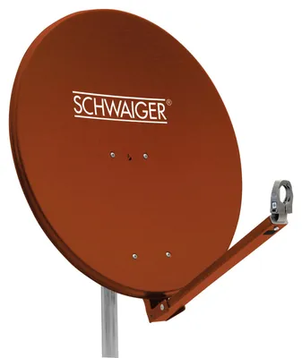 Produktbild von Schwaiger SPI710.2, 10,75 - 12,75 GHz, 38,5 dBi, Rot, 75 cm