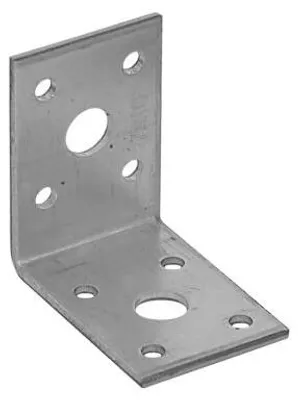 Obrázek produktu pro Spojovací úhelník KL, 50x50x35 mm, pozinkovaný plech / balení: 1 kus