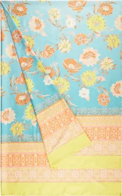 Foulard 270x270 cm, 100% Baumwolle, gelb, granfoulard