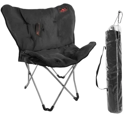 Produktbild von osoltus Faltsessel Butterfly Campingsessel Soft Touch 3D f. Balkon Womo