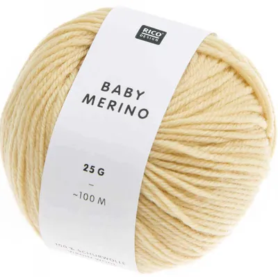 Produktbild von Rico Design | Baby Merino | 25g 100m vanille