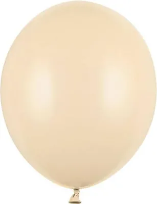 Zdjęcie produktu dla Balony lateksowe Strong, Beżowe, Pastel Alabaster/ Nude, 12cm, 100 szt.