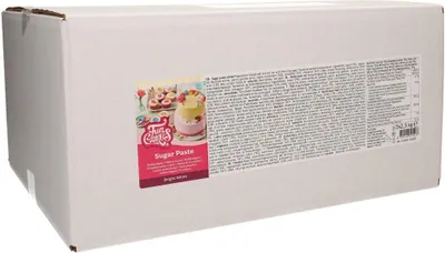 Produktbild von FunCakes Rollfondant Brilliant Weiß Vanille 12,5kg (5x 2,5kg)