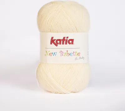 Produktbild von NEW BABETTE von Katia - AMARILLO CLARO (104) - 50 g / ca. 335 m Wolle