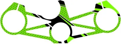 Produktbild von PUIG 3478V Radikal Yoke Protector passend fuer KAWASAKI ZX-6R 636 NINJA Grün