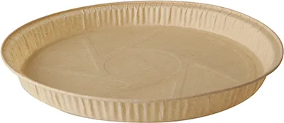 Produktbild von 100 Papstar Backformen pure 835 ml Ø 24,6 cm, 2,3 cm braun 87112