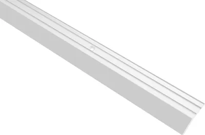 Produktbild von Effector Abschlussprofile aus eloxiertem Aluminium - Anpassungsprofil Bodenleiste - (0,9 Meter Silber) Fugenprofil Höhenausgleich Leisten Winkel