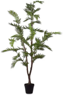 Produktbild von Silk-ka Kunstpflanze für den Innenbereich, Grün, 124 cm