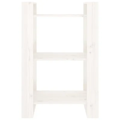 Produktbild von "Winter Sale" Bücherregale - Weiß Bücherregal/Raumteiler Weiß 60x35x91cm Massivholz Kiefer DE4862143