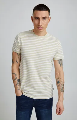 Produktbild von 11 Project PRBennet - 21300840ME Herren T-Shirt Kurzarm Shirt mit Streifen