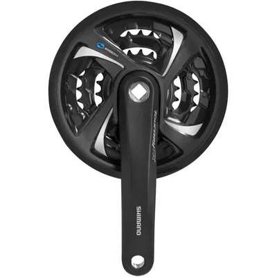 Obrázek produktu pro Kliky Shimano Tourney FC-TX801 - 42-32-22z, 170mm s krytem, černé