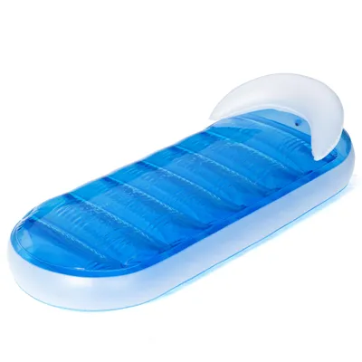 Obrázek produktu pro Bestway 43237, Modrá, Plovoucí matrace, Jednobarevný, PVC, Unisex, 90 kg