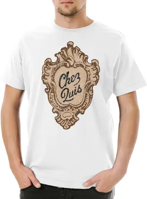 Produktbild von Urban Backwoods Chez Quis, Herren T-Shirt, Farbe: Weiß, Größe: 4XL