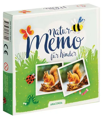 Immagine prodotto di Gioco memo sulla natura per bambini (gioco per bambini)