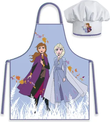 Produktbild von Kinderschürze mit Mütze Frozen 4643