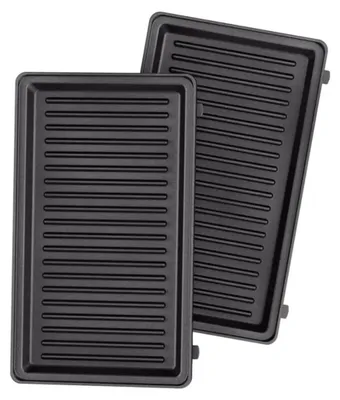 Produktbild von Tefal Snack Collection XA8103F0, Ersatzteller, Schwarz, SW85, SW86, SW87, SW34, 155 mm, 252 mm, 44 mm