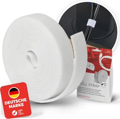 Produktbild von Label-the-cable LTC 1220, Kabel-Flexrohr, Tisch/Wand, Weiß