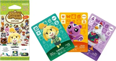 Produktbild von Animal Crossing amiibo Karten (3 Stck.)