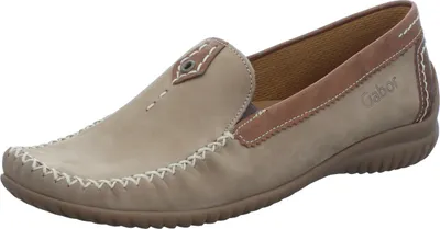 Produktbild von Gabor Comfort Damen-Slipper Beige-Braun, Farbe:beige/schlamm, UK Größe:5