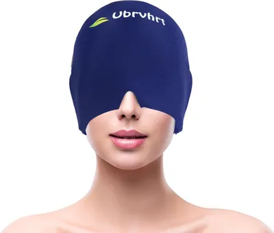 Produktbild von Migräne-Maske zur Schmerztherapie | 360° Abdeckung | Kälte- & Wärmebehandlung