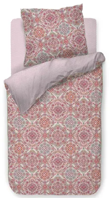Produktbild von Pip Studio Perkal-Bettwäsche-Garnitur El Bordado Farbe Pink Größe 135x200+80x80 cm