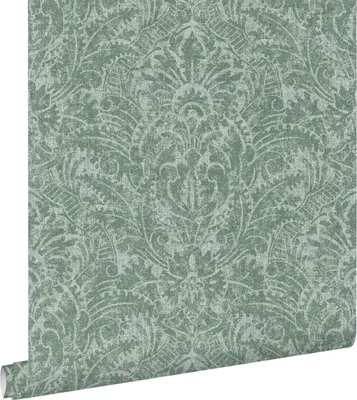 Immagine prodotto di ESTAhome carta da parati ornamento blu verde 50 x 900 cm