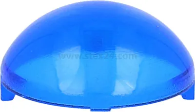 Produktbild von Georg Schlegel Kalotte, kugelförmig transparent Farbe blau Ausführung beschreib- und beleuchtbar - 1 Stück