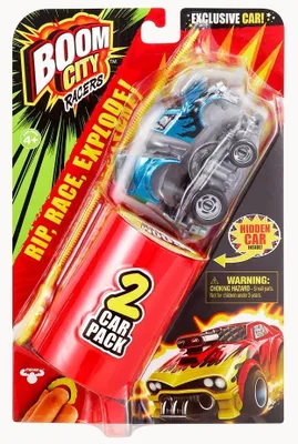 Zdjęcie produktu dla TM Toys Boom City Racers - FIRE IT UP! X Doppelpack, Seria 1
