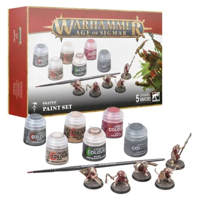 Produktbild von Warhammer Age of Sigmar Skaven Paint Set