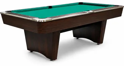 Produktbild von Pool Billardtisch John West Nightshade 8ft mit Schieferplatte Braun