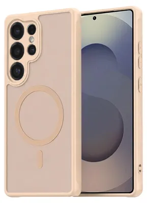 Zdjęcie produktu dla Techsuit – HaloFrost II MagSafe etui na Samsung Galaxy S25 Ultra – złote