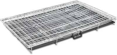Produktbild von Faltbare Hundebox, Hundekäfig, Transportbox Hund, Hundetransportbox, Hunde Gitterboxen, Hundefaltbox, Hundekiste, Hunde Käfig, Metall XXL