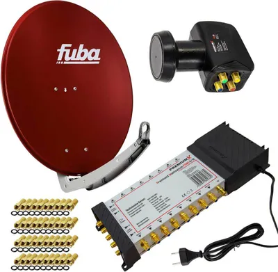 Produktbild von PremiumX SAT Anlage Fuba DAA 780 R Antenne 5/16 Multischalter LNB F-Stecker