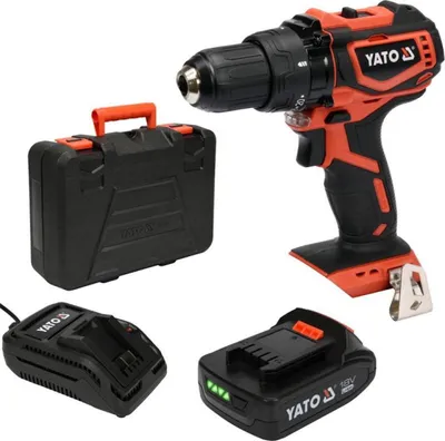 Immagine prodotto di Trapano avvitatore a batteria 18V (1x batteria ricaricabile 2Ah+caricatore)