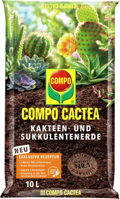 Produktbild von COMPO CACTEA Kakteen- und Sukkulentenerde 10 Liter