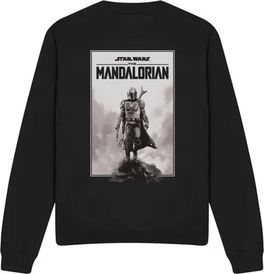 Produktbild von Star Wars: The Mandalorian - Sweatshirt für Herren/Damen Uni TV30195 (XL) (Schwarz)