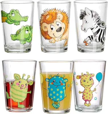 Produktbild von Ritzenhoff & Breker Kinderbecher 6er Set Happy Zoo & Monsterchen