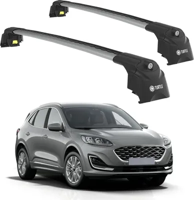 Produktbild von TURTLE STREŠNÝ NOSIČ AIR-2 , Silver FORD KUGA CX482 2020 - 2024 (SUV)