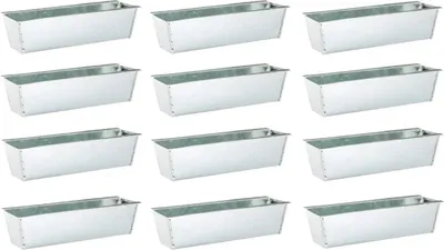 Produktbild von Pflanzkästen 12er Set für Palette Paletten Pflanzkasten Palettenbeet winterhart