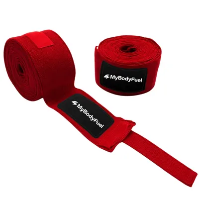 Produktbild von MyBodyFuel Boxbandagen, Kickboxbandagen, Einheitsgröße, 500 cm (rot)