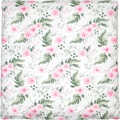 Produktbild von Primawela Deko Kissenbezug Bezug für Baby Kind für Kissen 80x80 cm 10. Flowers