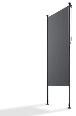 Zdjęcie produktu dla Markiza pionowa na balkon 100 x 270 cm, szara