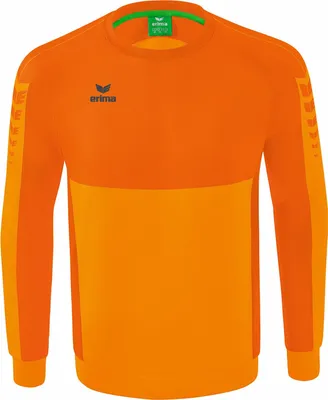 Produktbild von Erima Six Wings Sweatshirt Neu Orange/Orange - XL