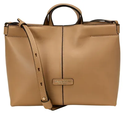 Produktbild von Marc O'Polo Handtasche Umhängetasche Tilla Leather Crossbody Bag Warm Taupe