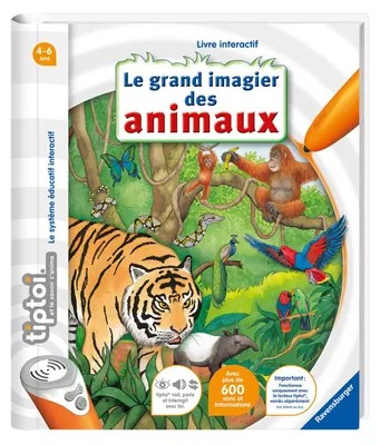 Produktbild von Ravensburger tiptoi 4005556006489, Tiere, Französisch