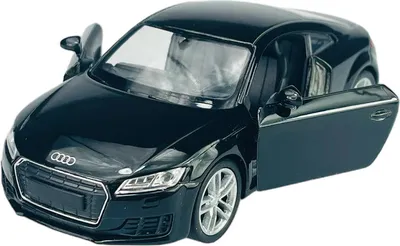 Image de Welly 2014 Audi TT coupe noir 1:34-1:39 Die Cast Metall Modell Nouveau dans la boîte 43695